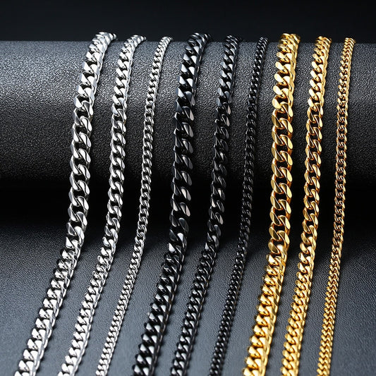 Vnox Cuban Chains and Rope Chains